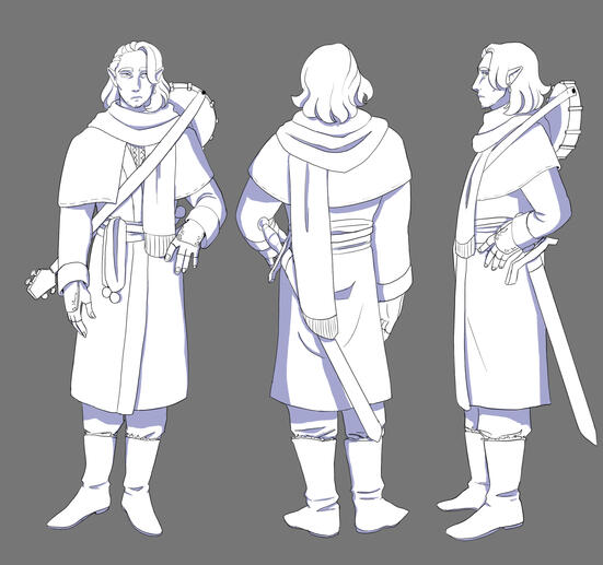 3-Angle Turn-around (no color)